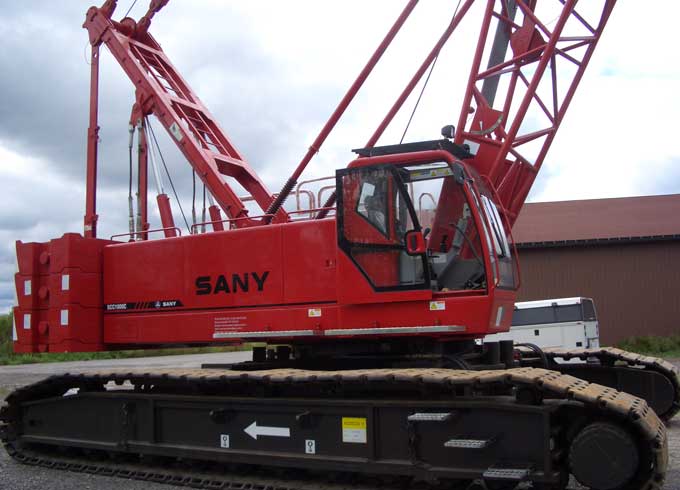 SANY SCC1000 Crawler Crane